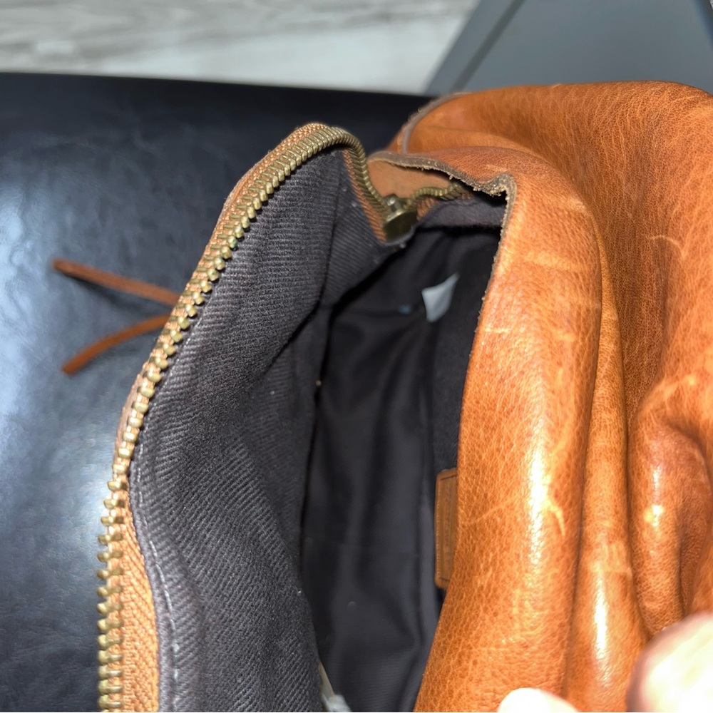 Madewell Tan Leather Backpack - Picture 6 of 6